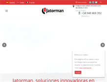 Tablet Screenshot of jatorman.com